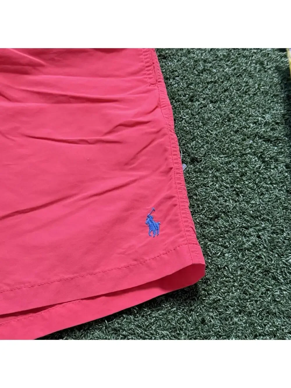 Polo Ralph Lauren Swim Trunks Mens Small Pink Traveler Classic Mesh Lined 7”